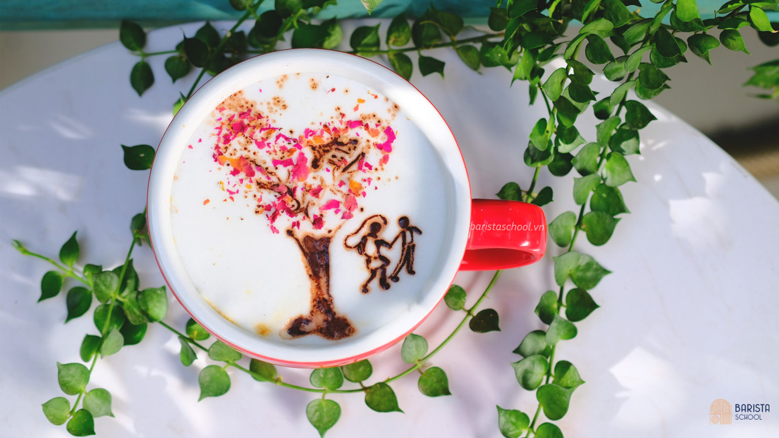 Điêu khắc LATTE ART ETCHING là gì? Barista School