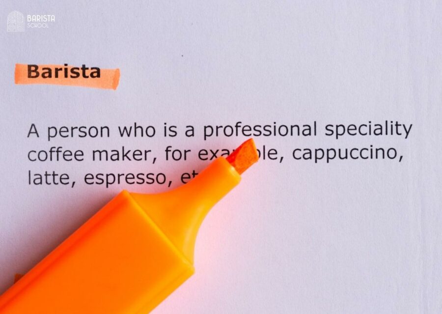 Barista - Who is a professional speciality coffee maker