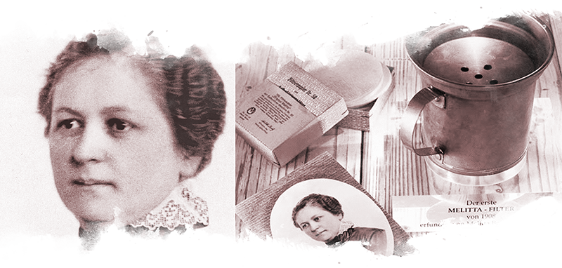 Amalie Auguste Melitta Bentz phát minh ra phương pháp pha cà phê của mìnhn