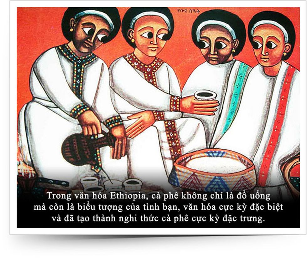 Cà phê Ethiopia là một biểu tượng văn hoá