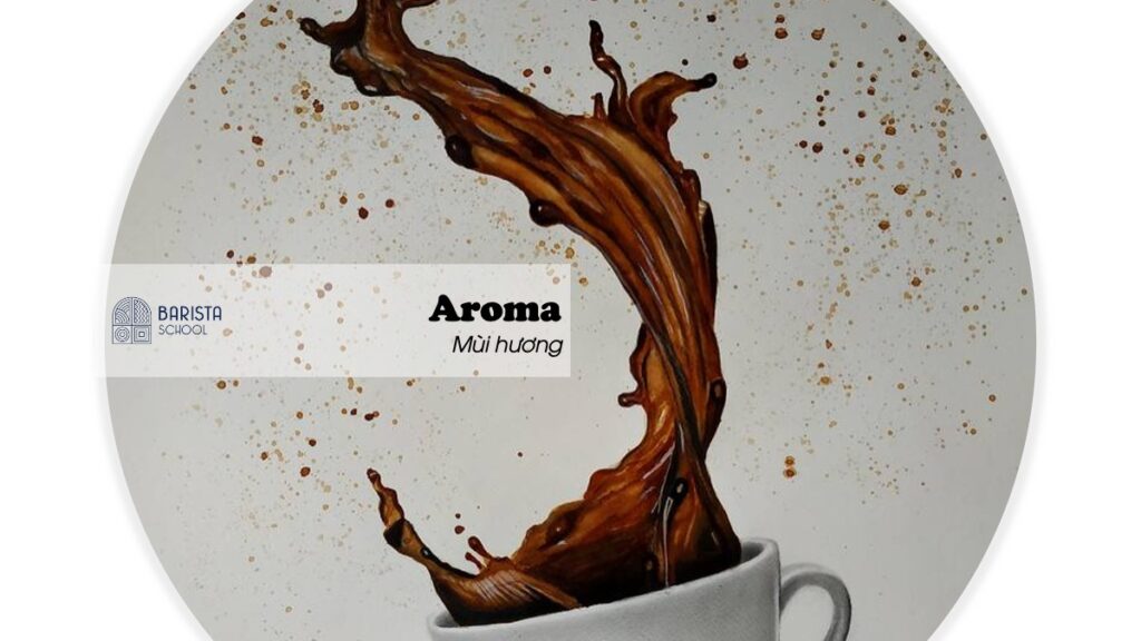 Đánh giá một tách cà phê qua mùi hương (aroma) của nó.
