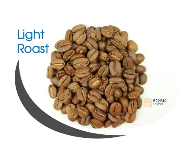 Light roast cấp độ rang cà phê nhẹ