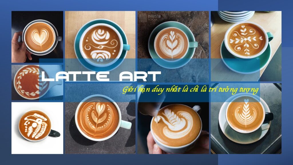 nghệ thuật sáng tạo latte art