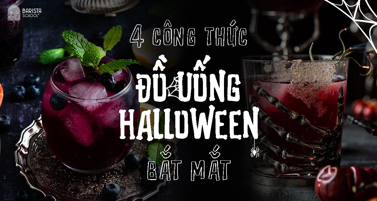 Đu trend mùa lễ hội với 4 công thức đồ uống Halloween bắt mắt