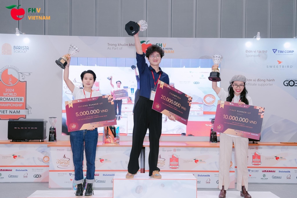 Nhà vô địch Vietnam Barista Competition 2024
